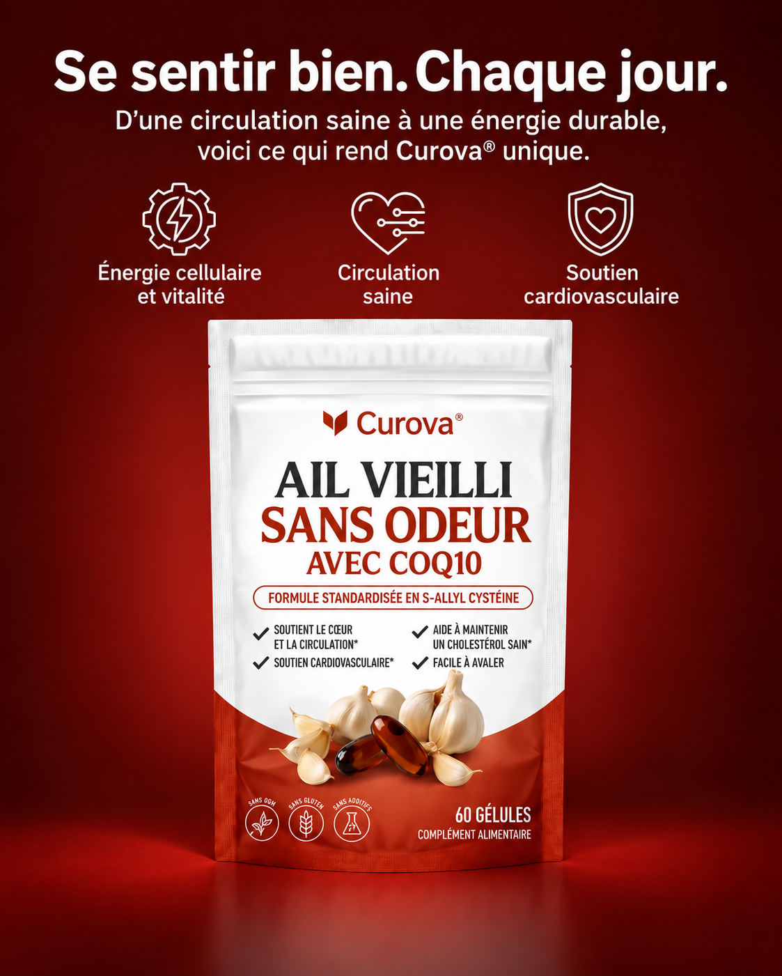Curova® Ail Vieilli Sans Odeur