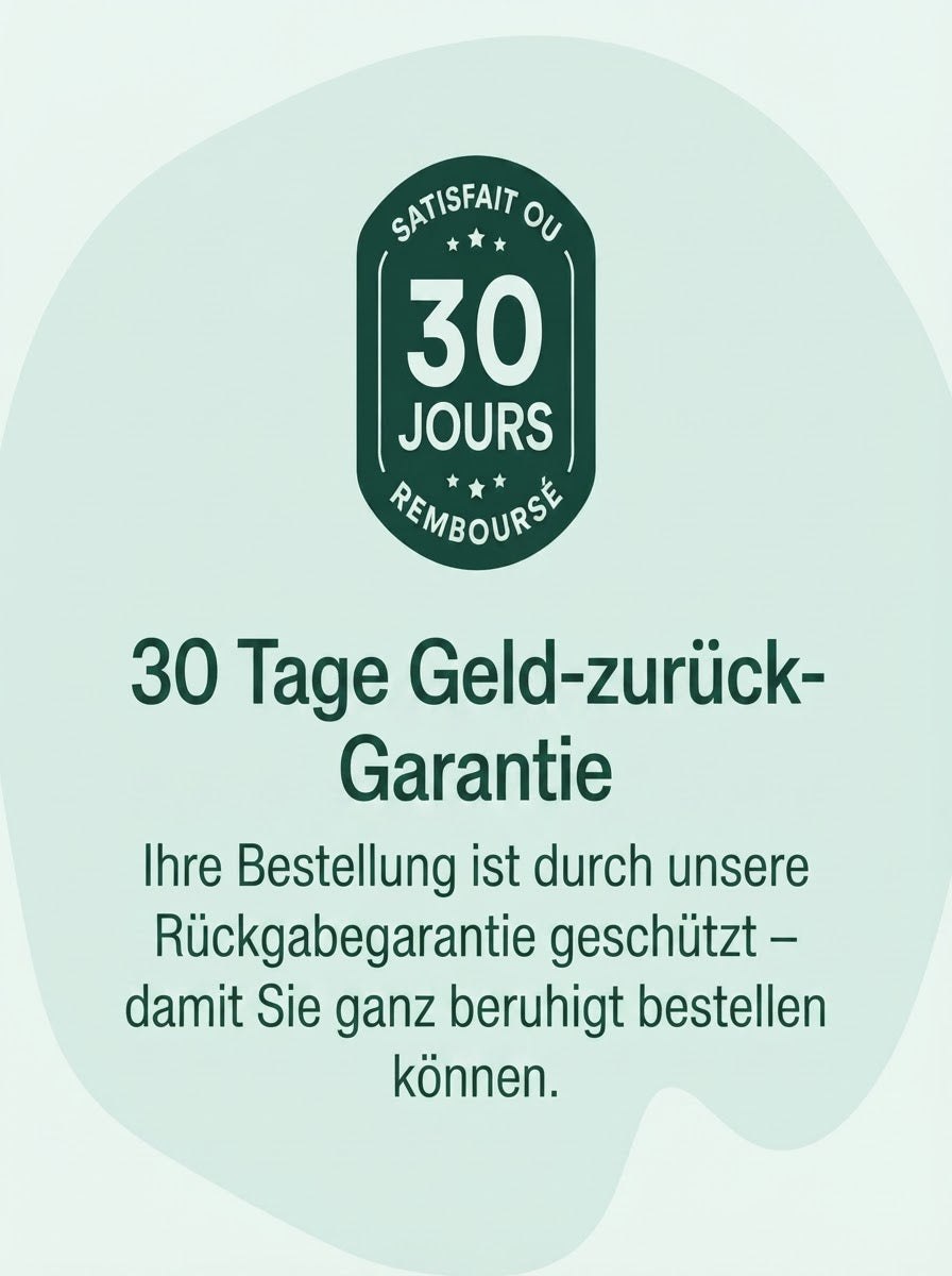 [de] 30 Tage Geld-zurück-Garantie