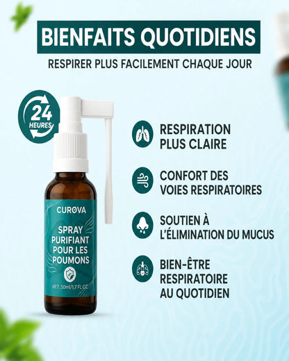Spray purifiant pour les poumons CUROVA™