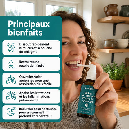 Spray purifiant pour les poumons CUROVA™