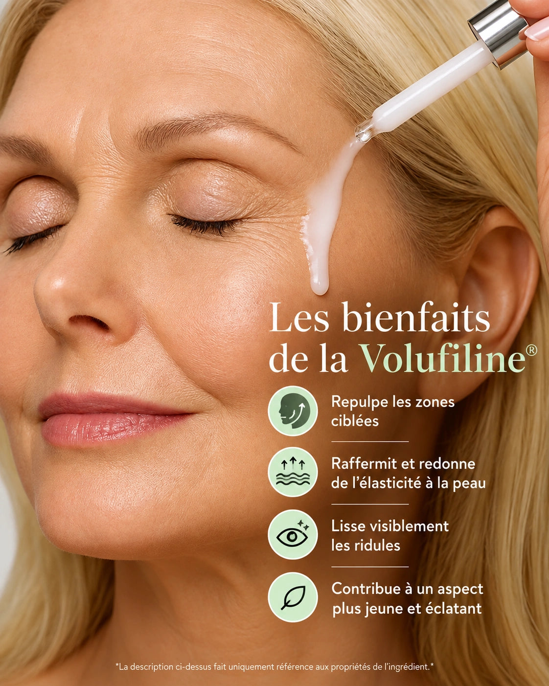Curova™ Volufiline | Sérum au Collagène Coréen pour Peaux Matures