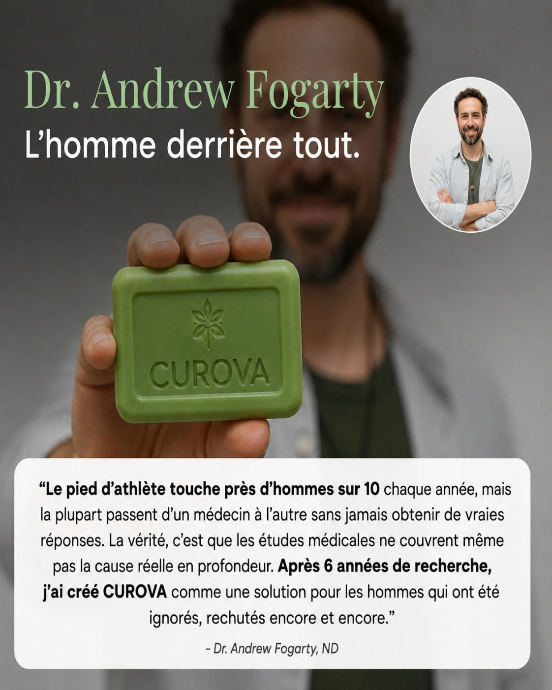 Savon antifongique CUROVA®