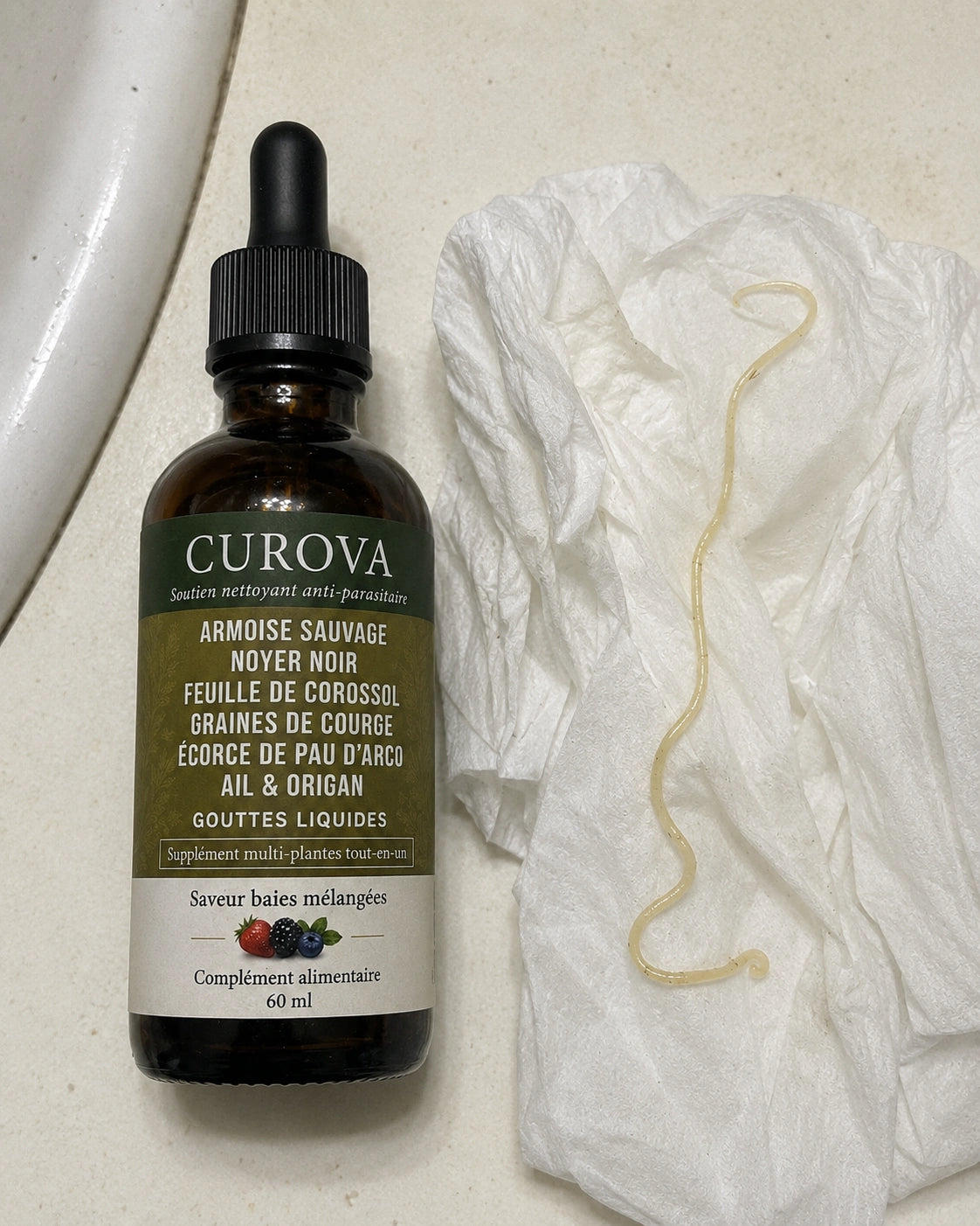 CUROVA — Gouttes d’Armoise cueillie à l’état sauvage