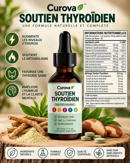Curova™ Soutien Thyroïdien