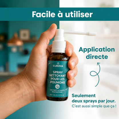 Spray purifiant pour les poumons CUROVA™