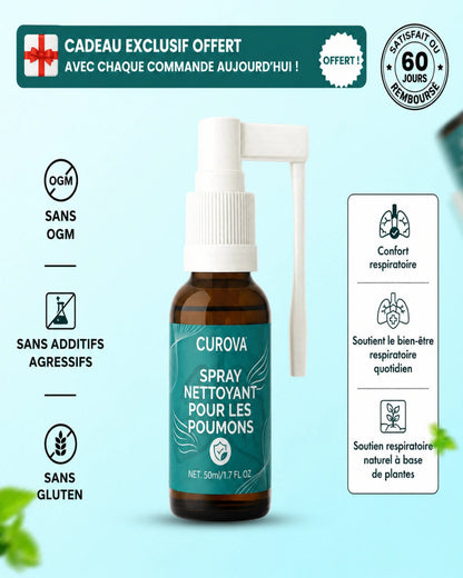 Spray purifiant pour les poumons CUROVA™