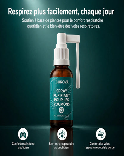 Spray purifiant pour les poumons CUROVA™