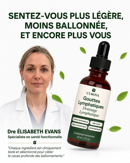 Gouttes de drainage lymphatique Curova