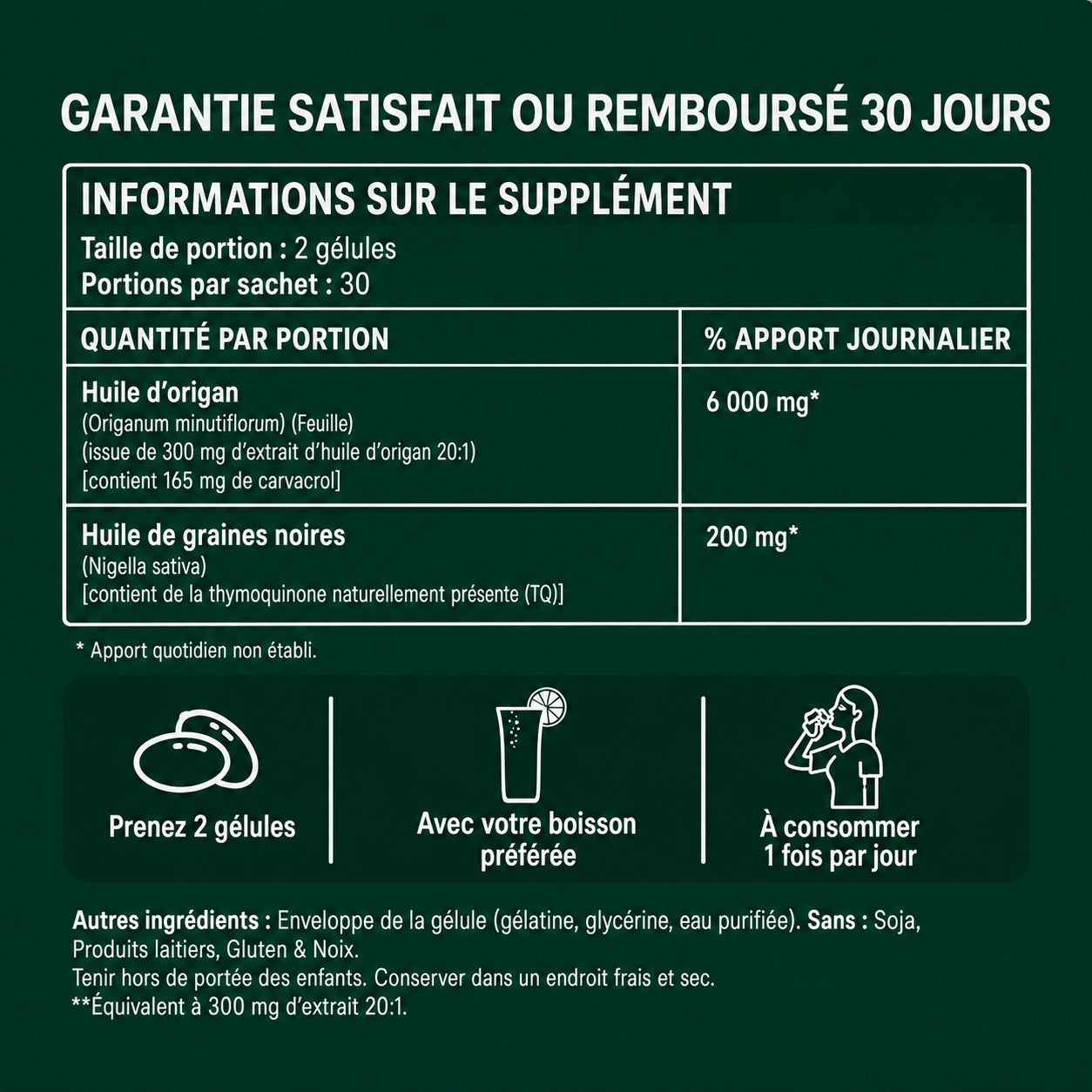Soutien quotidien à la digestion