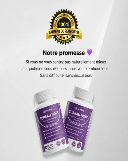 Curova – Complexe confort digestif au sureau noir, zinc et vitamine C – Complément alimentaire
