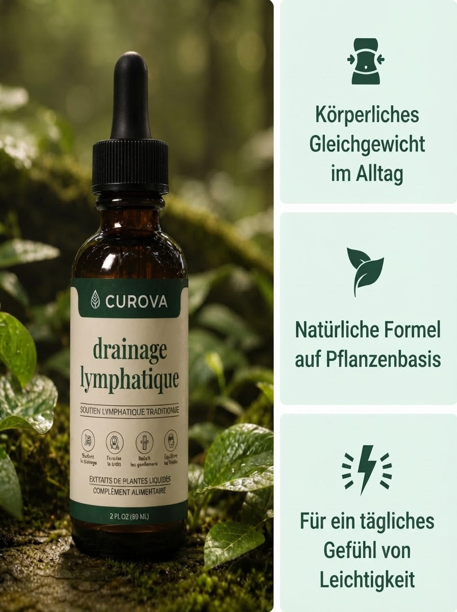[de] CUROVA Lymphdrainage-Tropfen mit Vorteilen