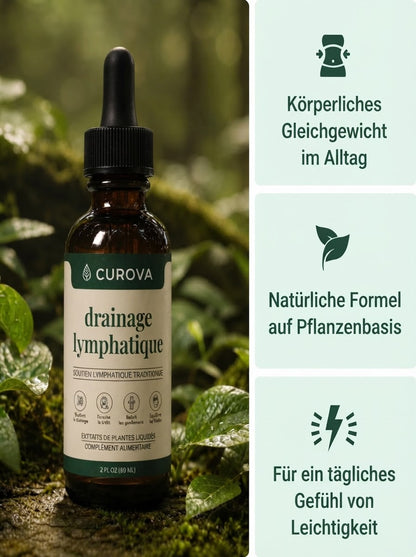 [de] CUROVA Lymphdrainage-Tropfen mit Vorteilen