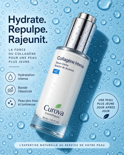 Curova™ Volufiline | Sérum au Collagène Coréen pour Peaux Matures