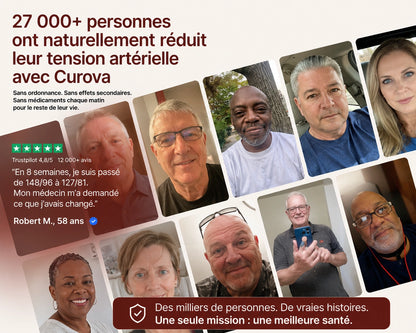 Le seul complément naturel dont l'efficacité pour faire baisser la tension artérielle a été cliniquement prouvée