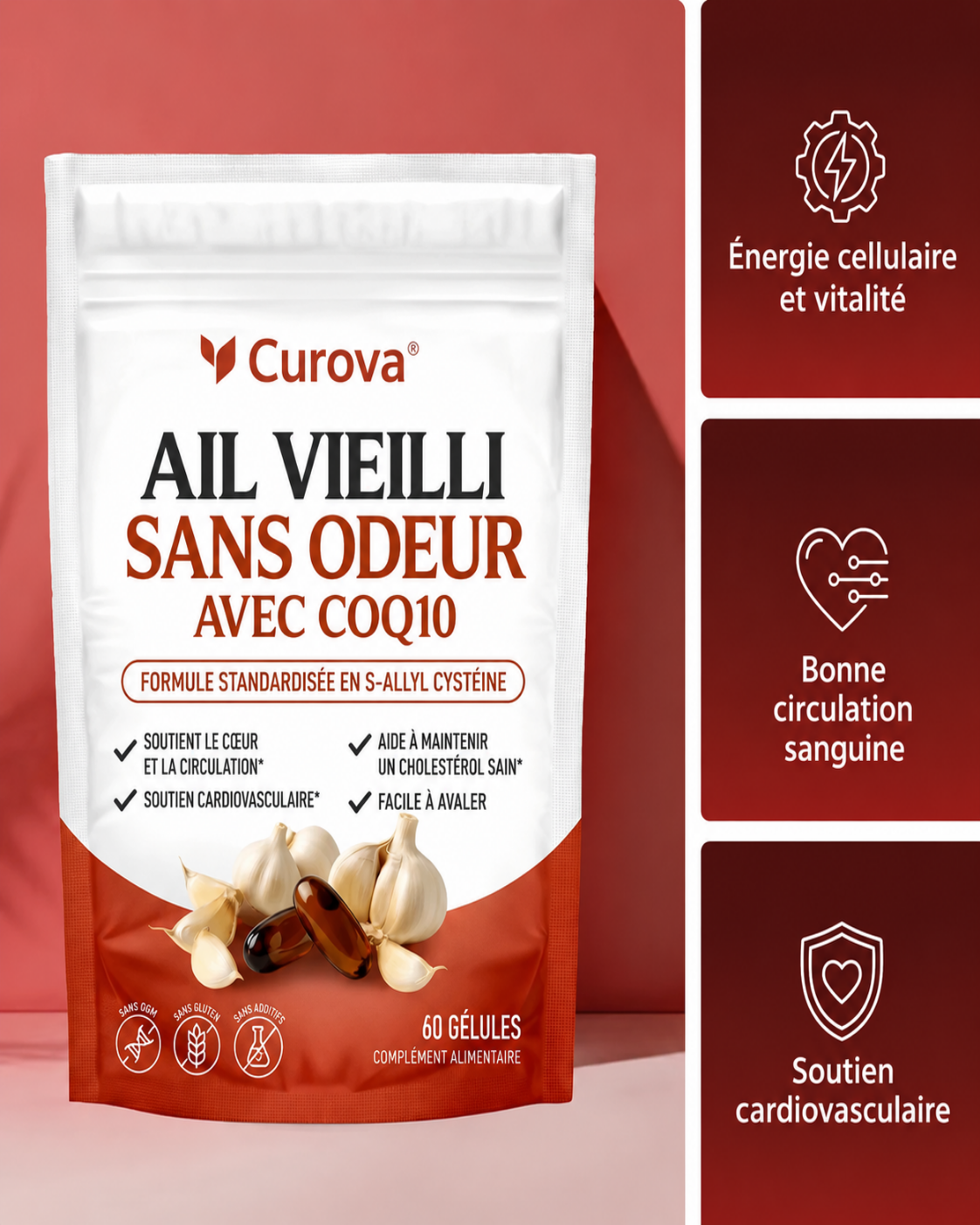 Curova® Ail Vieilli Sans Odeur
