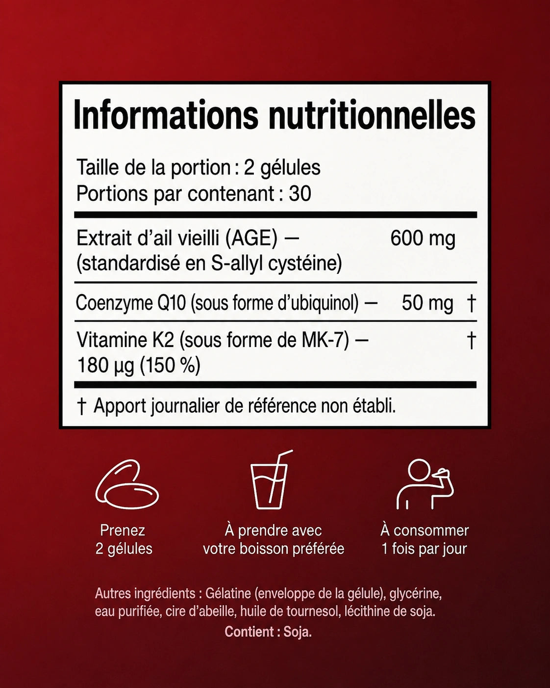 Curova® Ail Vieilli Sans Odeur