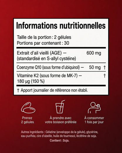 Curova® Ail Vieilli Sans Odeur