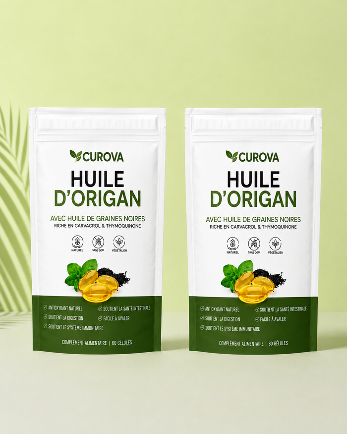 Huile d’origan & nigelle
