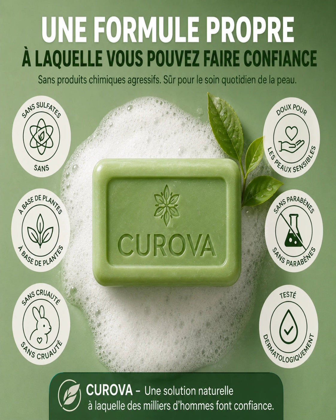 Savon antifongique CUROVA®