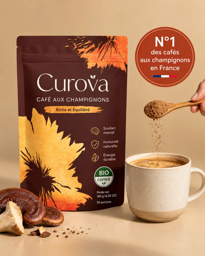 Curova™ Café aux Champignons