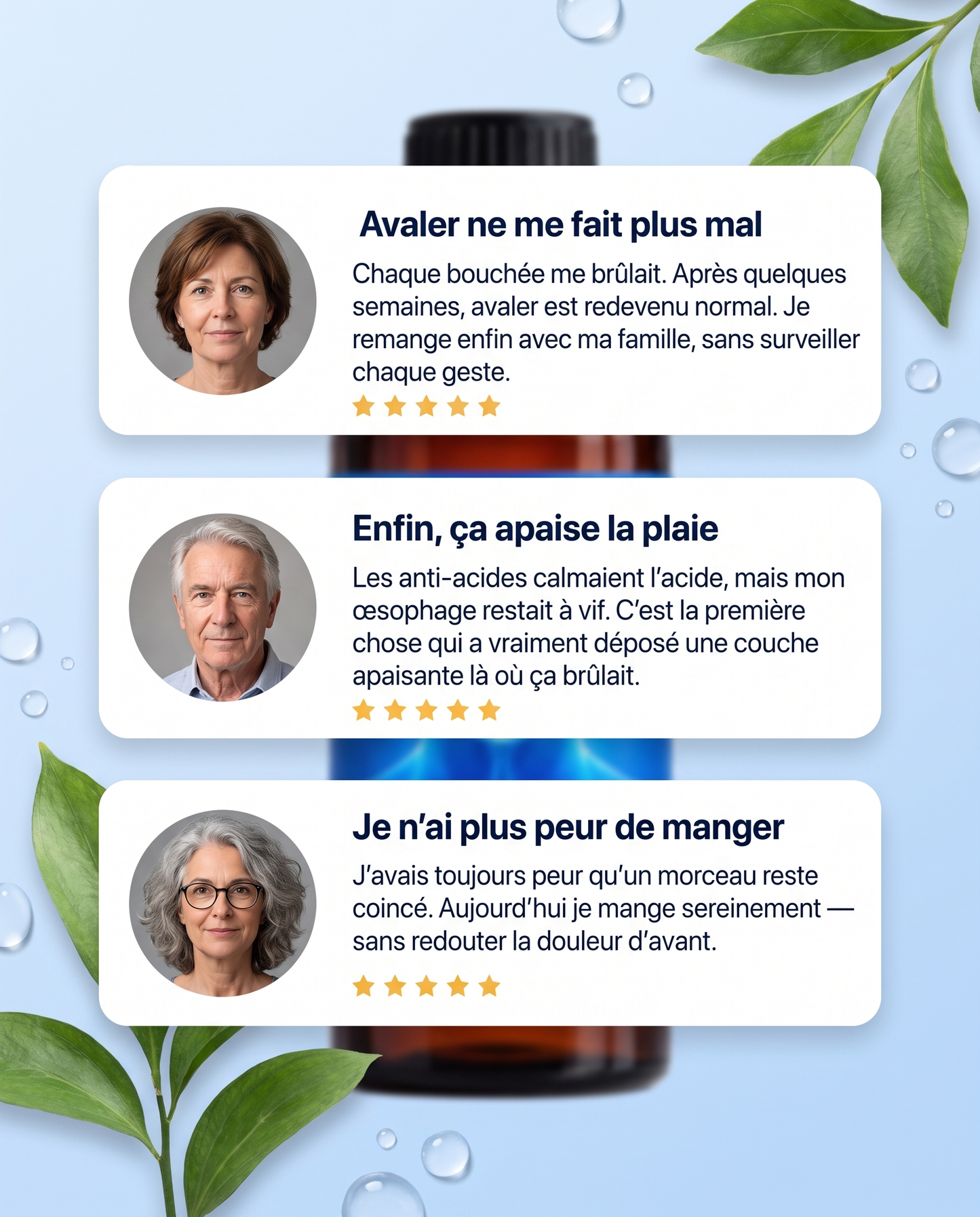 Curova EsoRepair™ — Formule liquide nano pour apaiser et protéger l’œsophage irrité