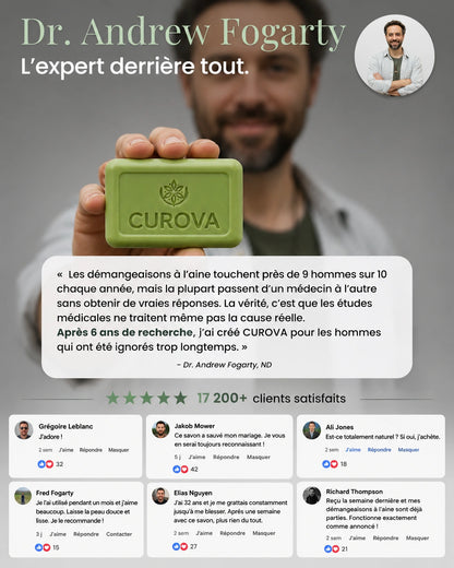 Savon antifongique CUROVA®